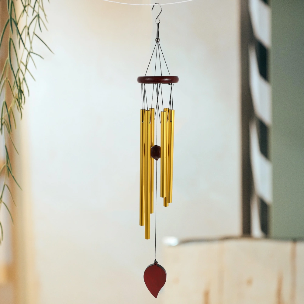 1pc Home Decorative Wind Chime Wind Bell Metal Wind Chime Home Decoration