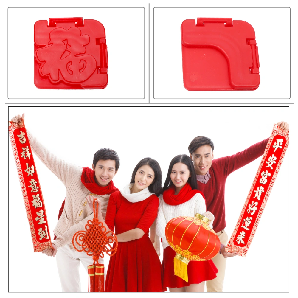 1 Set Spring Festival Couplet Clips Unique Couplet Fixing Tool Banner Clip