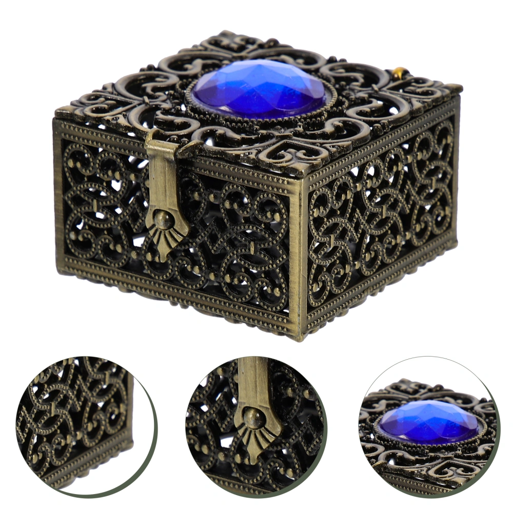 Catholic Rosary Box Retro Jewelry Box Vintage Ring Box Zinc Alloy Jewelry Box