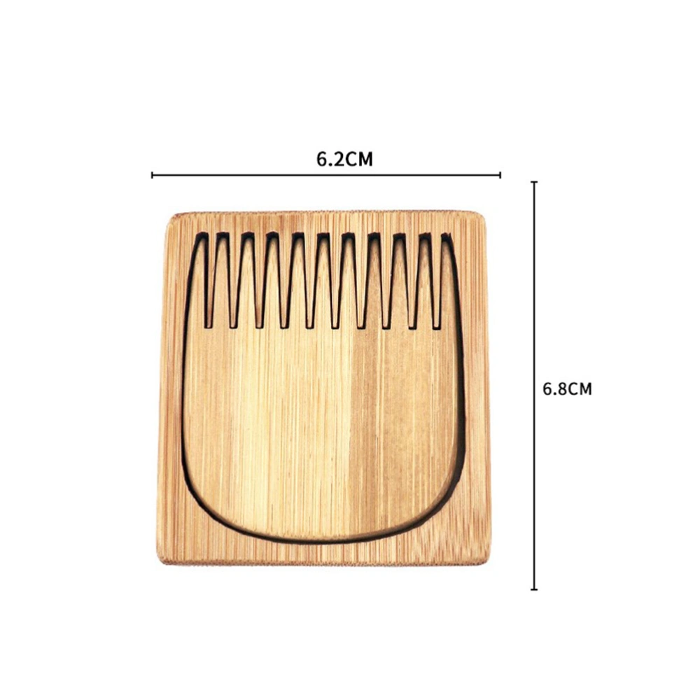 1Pc Small Pocket Beard Comb Creative Male Hair Comb Personal Care Supply