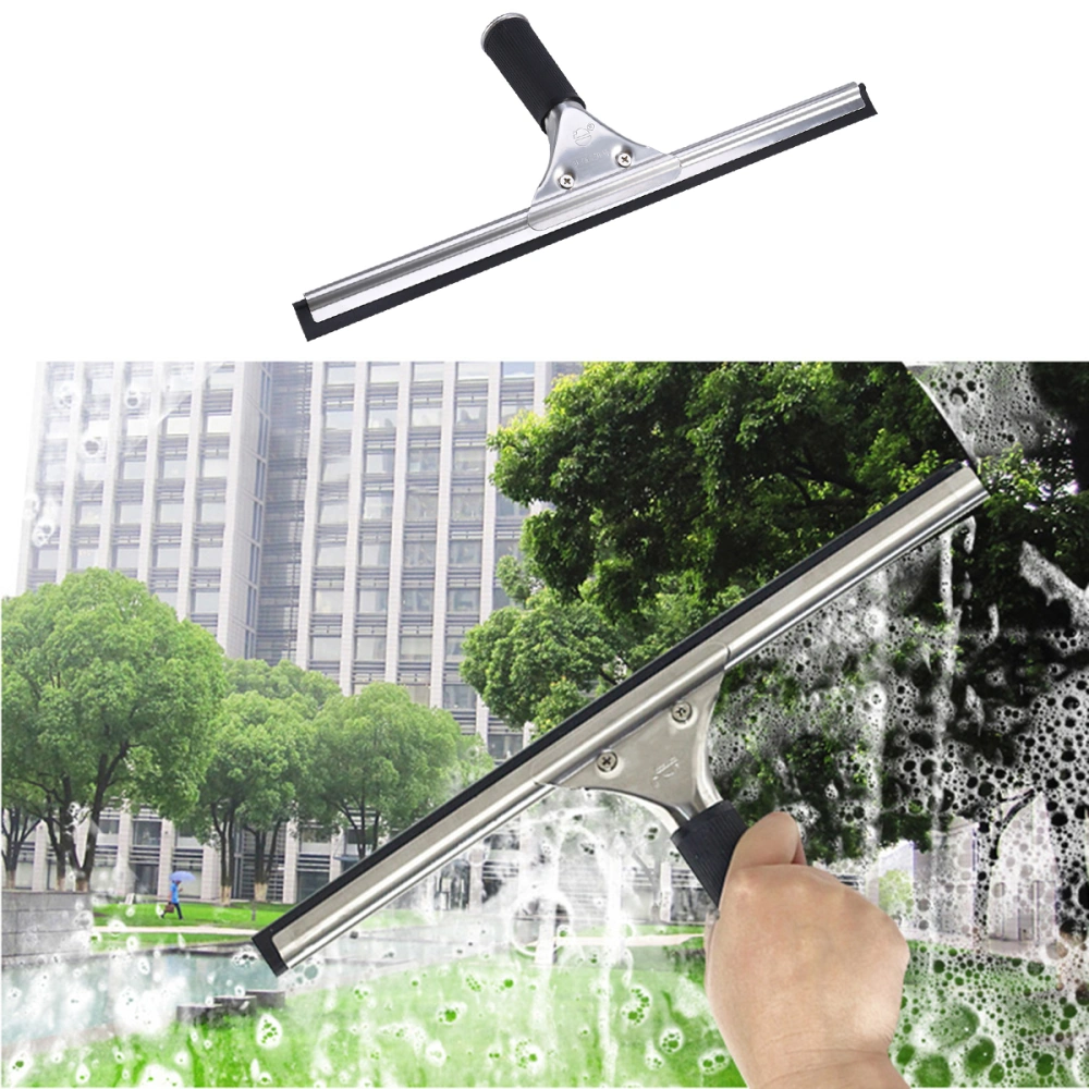 40CM Washing Squeegee Replacement Head Windshield Wipers Window Washer Cleaning Squeegee Accessory with Detachable Sleeve