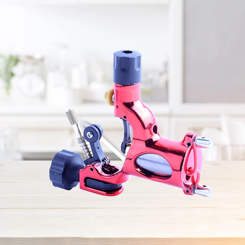 Professional Dragonfly Rotary Motor Machine Small Professional Equipment Machine(Red)