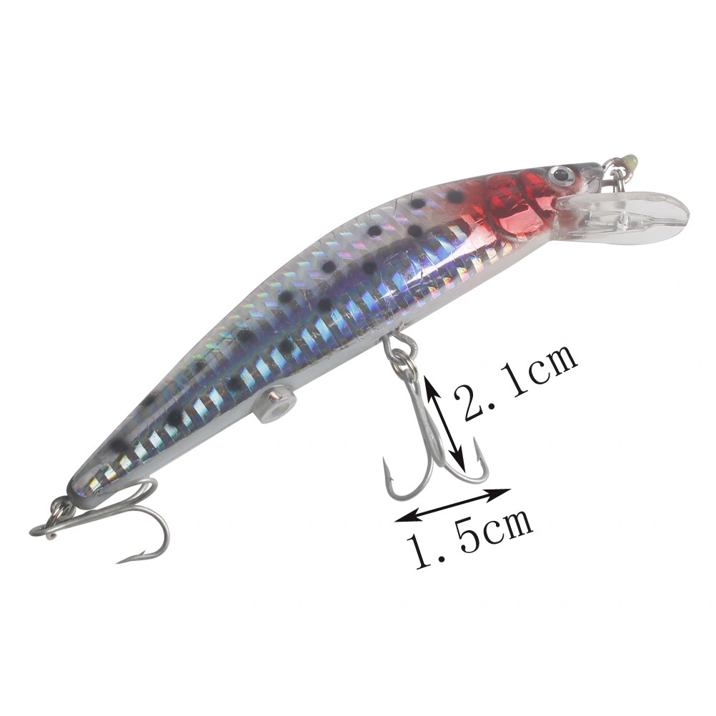 1pc Glitter Fishing Lure Luminescent Fishing Tool Twitching Lure Artificial Fishing Lure Fishing Tackle Accessories Tail Tackle