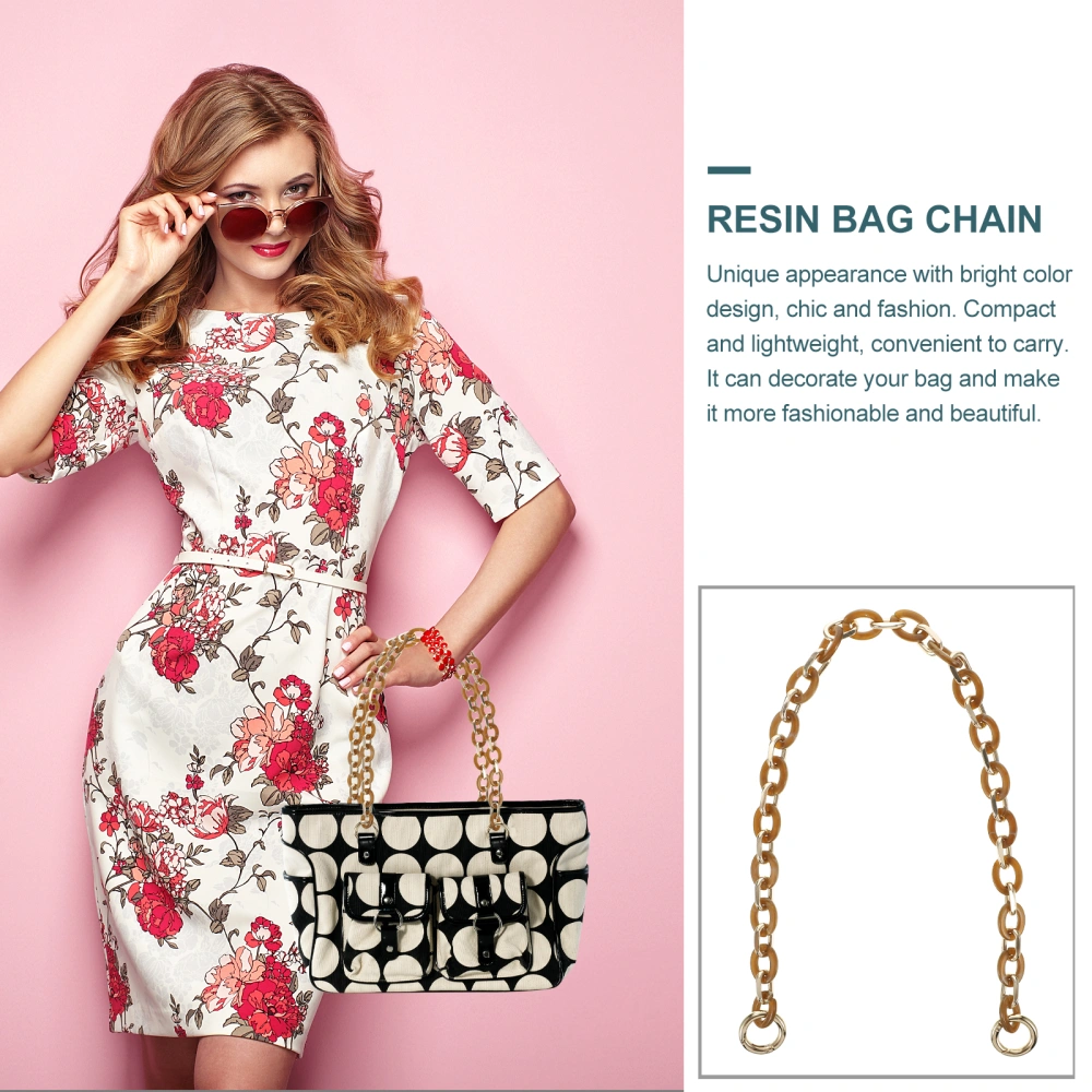 Women Fashion Bag Chain Exquisite Purse Making Resin Chain Shoulder Strap