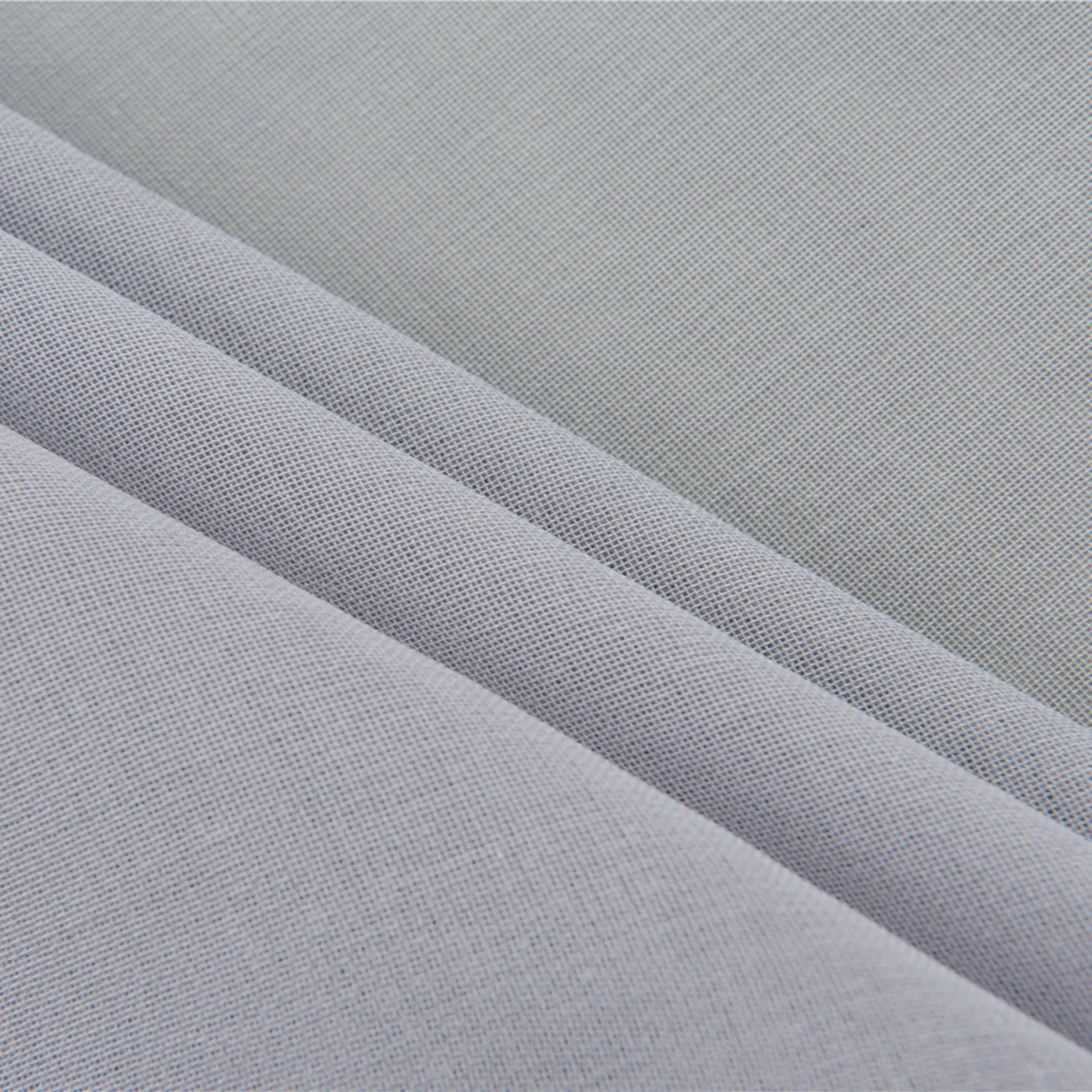 Cotton and Linen Shiner Window Voile Curtains Fine Texture Curtain for Bedroom Livingroom - 100X200cm(Grey)