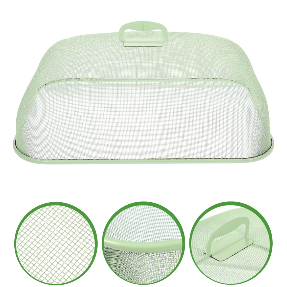 Iron Mesh Food Protector Metal Mesh Food Cover Dust-proof Food Cover for Protection