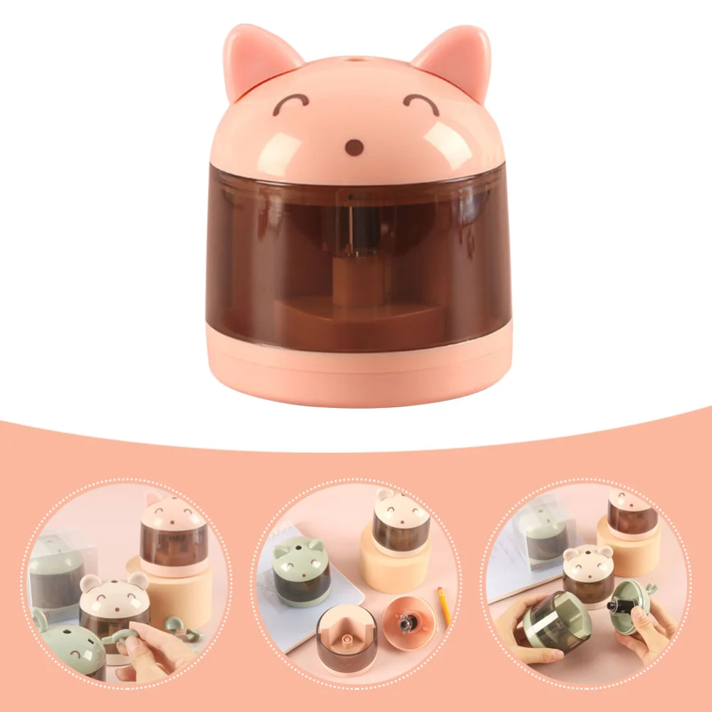 Electric Pencil Sharpener for Kids Cartoon Pencil Sharper Automatic Pencil Sharper