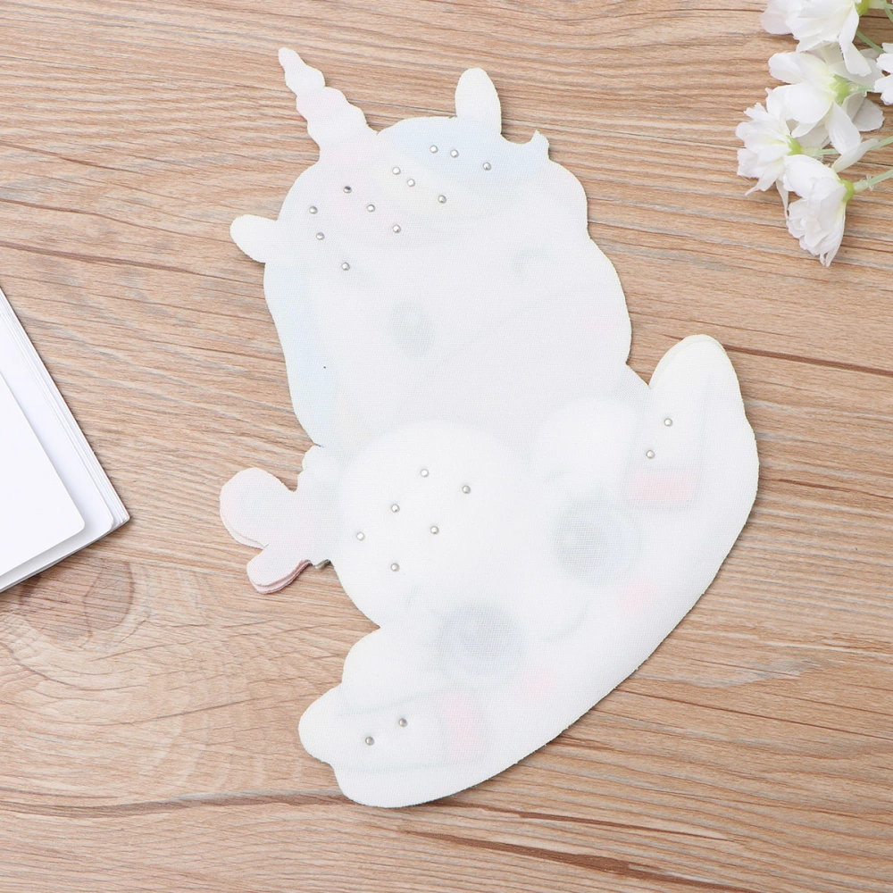 Cloud Unicorn Clothing Patch Sticker Funny Colorful 3D Embroidery Patch Hole Filling Patch Sticker Accessory for Clothing Bags Crafts (Cloud Unicorn Pattern)