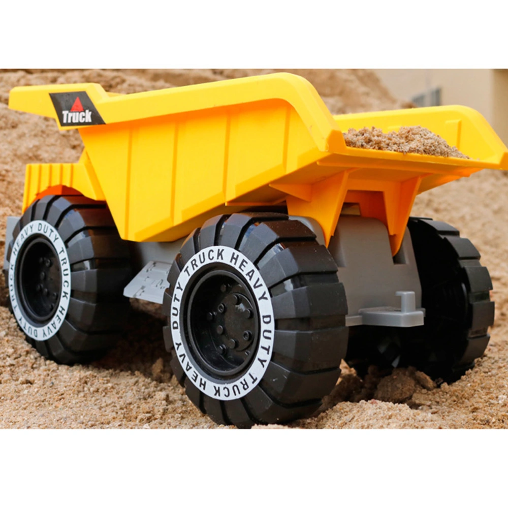 1PC XL Simulated Excavator Model Beach Inertial Car Toy Engineering Inertia Toy