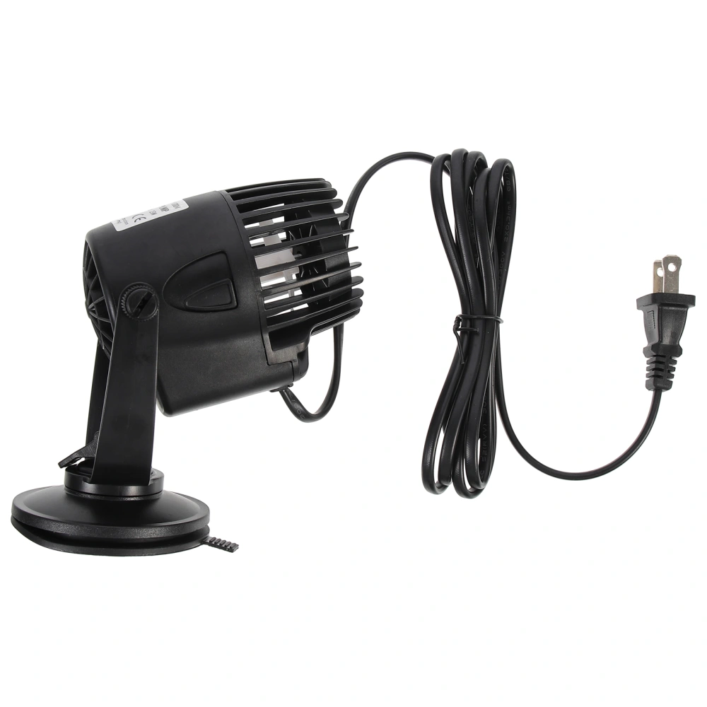 Wave Make Powerhead Plastic Wavemaker Wave-making Pump Rotatable Surf Pump (Black EU Plug)