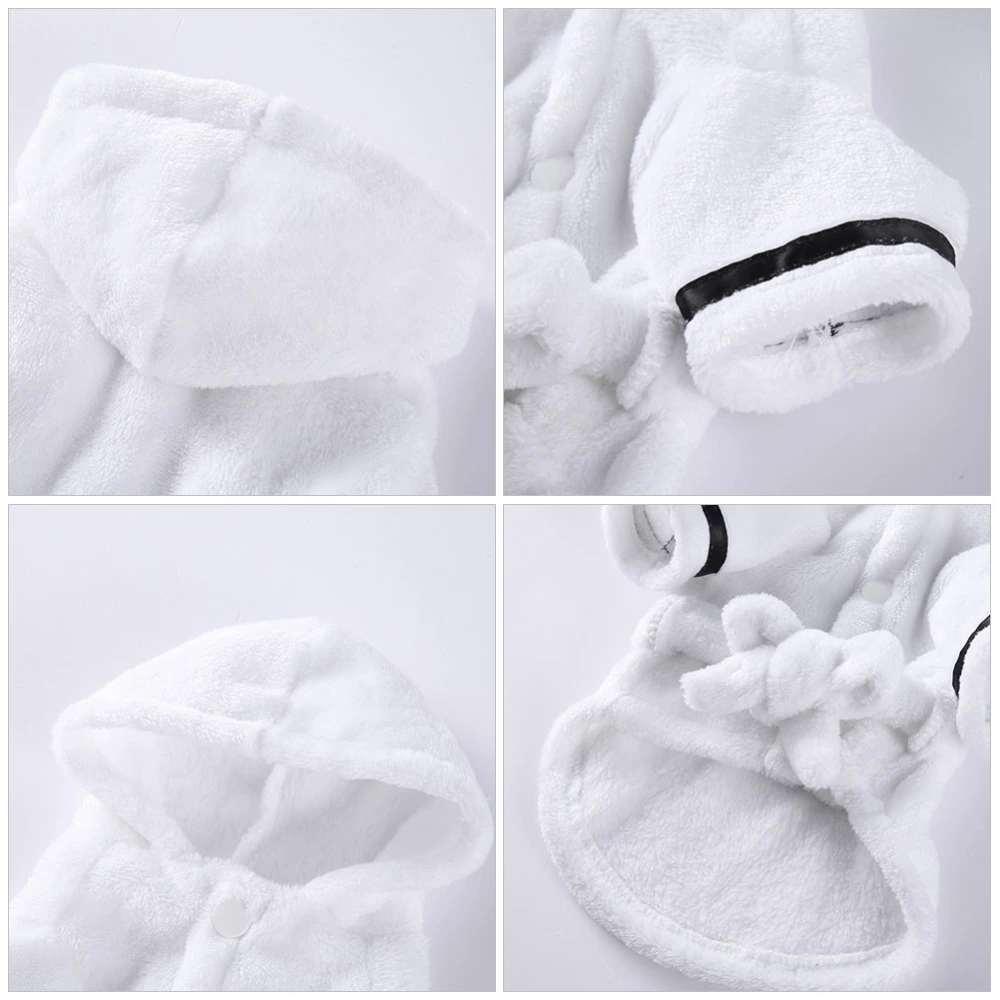 Pet Bathrobe Comfortable Dog Bath Towel Supple Dog Bath Clothes Dog Robe Pet Clothes