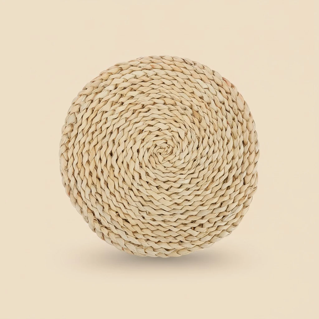 Woven Seat Cushion Straw Woven Cushion Sofa Futon Meditation Futon Cushion