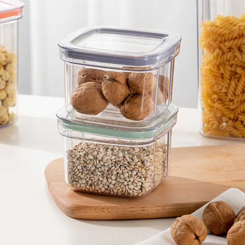 3pcs Food Storage Containers Plastic Kitchen Storage Containers Cereal Boxes