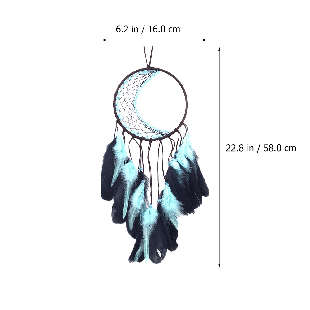 1Pc Feather Dream Catcher Unique Feather Hanging Pendant Wedding Home Wall Decor
