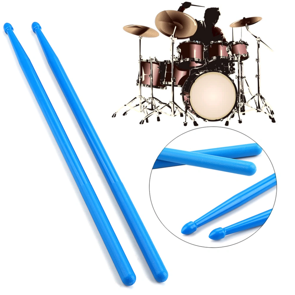 1 Pair Drum Sticks Nylon Drum Sticks Long Handle Percussion Sticks Instrument Accessories