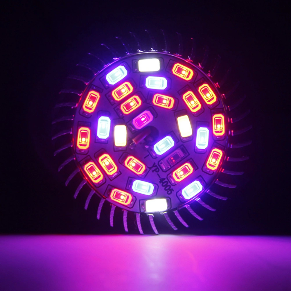 LED Plant Growth Lamp Full Spectrum Flat Spotlight E14 Grow Lights