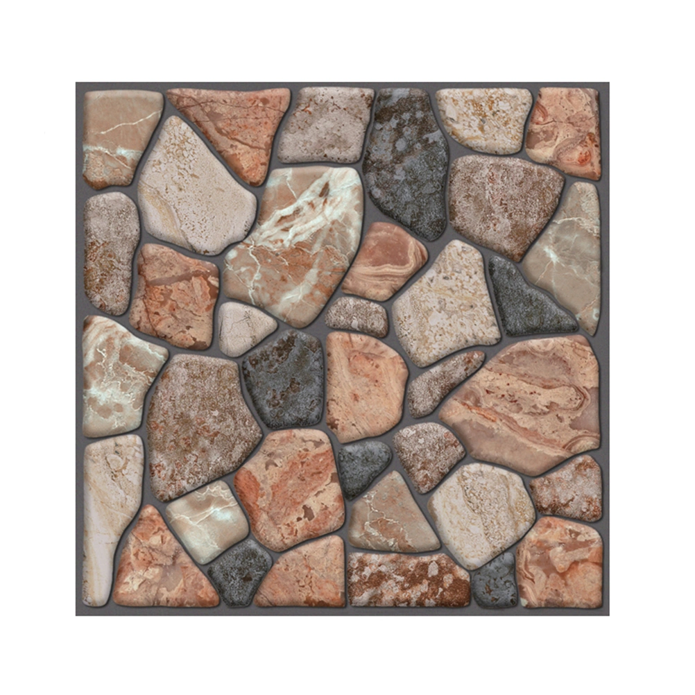 3D Self-adhesive Brick Pattern Wallpaper Modern Wall Background TV Decor Wallpaper for Bedroom Living Room 30x30cm(Pattern 503)