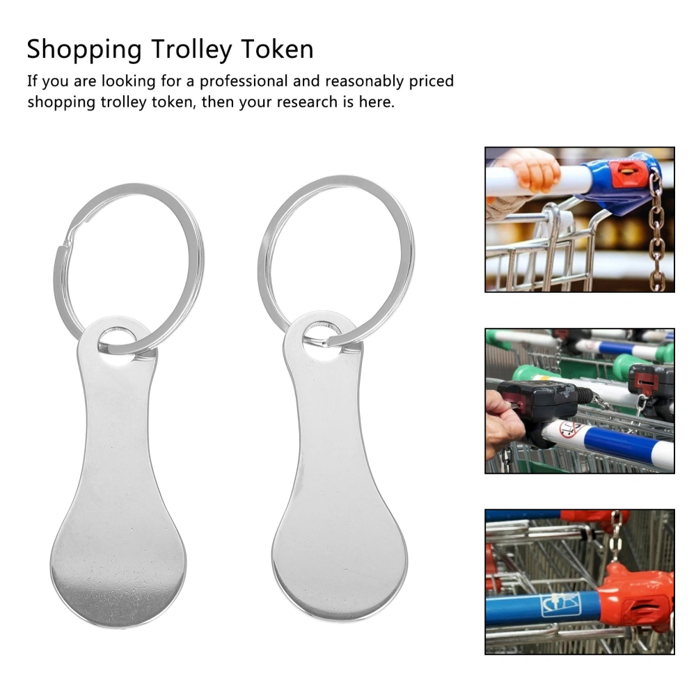 2pcs Shopping Trolley Remover Shopping Trolley Release Key Shopping Trolley Tokens