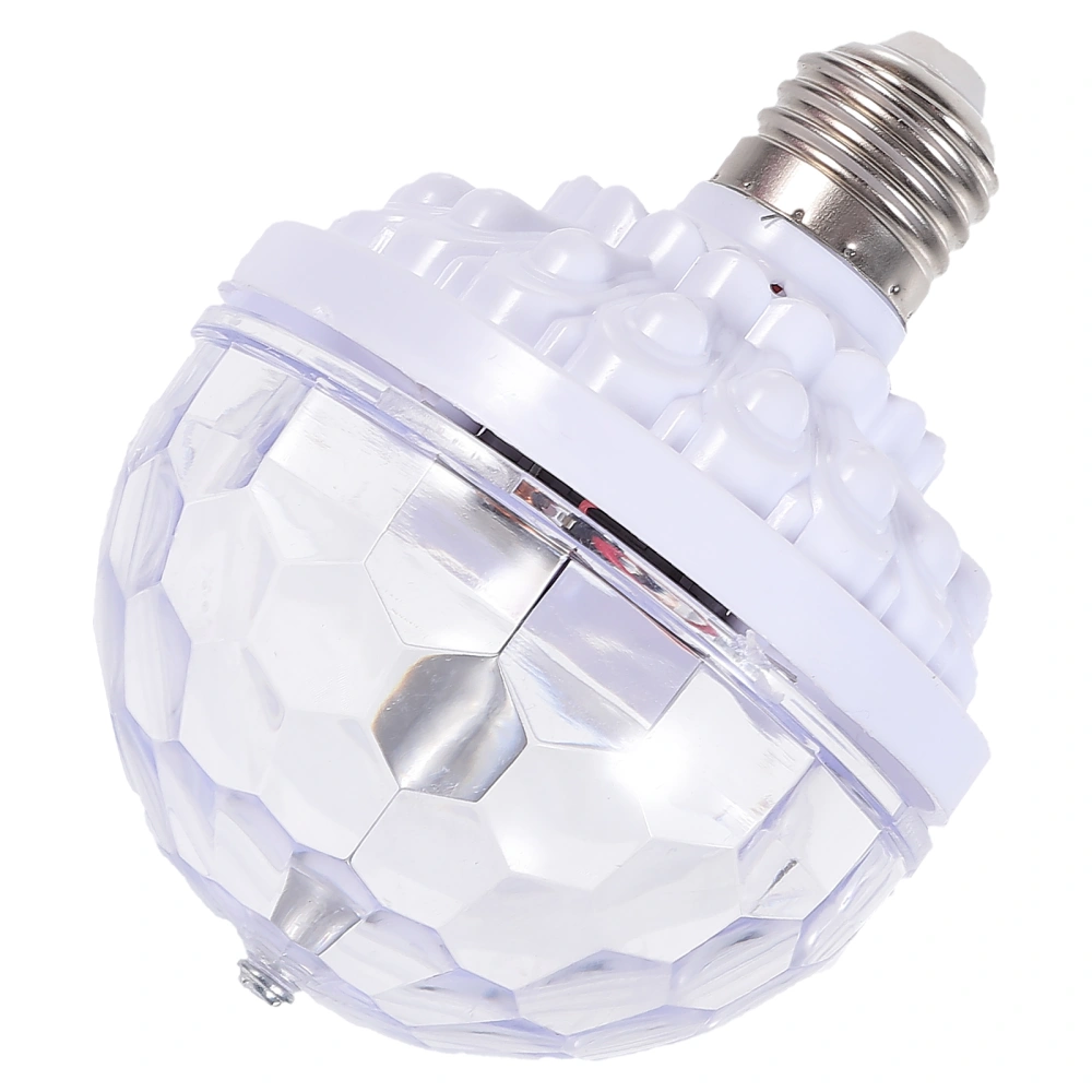 1PC Colorful Small Ball Lamp LED Stage Light Bulb Mini Six Bead Rotate Ball Lamp