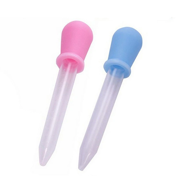 6pcs 5ml Silicone and Plastic Dropper for Candy Molds Gelatin Maker & Gummy Bear Mold