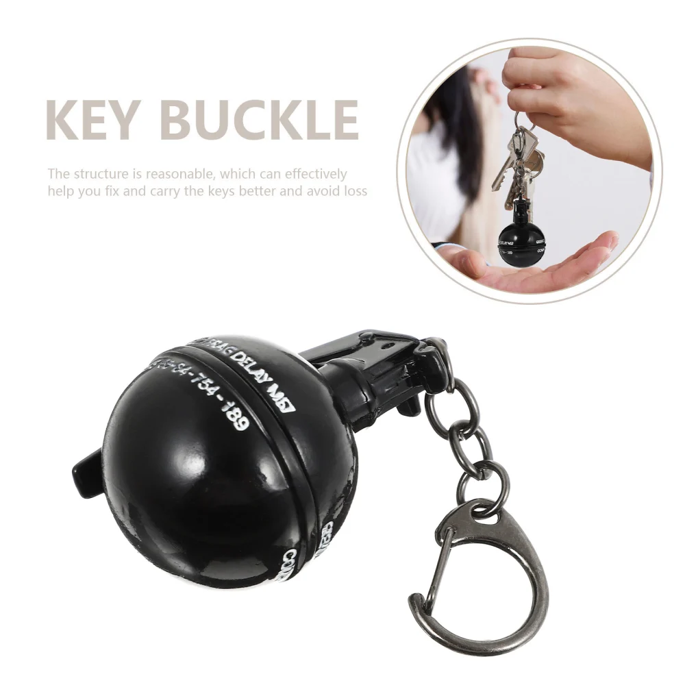 Grenade Keyring Keychain Cool Car Keyring Purse Bag Pendant Decoration Creative Collection Gift