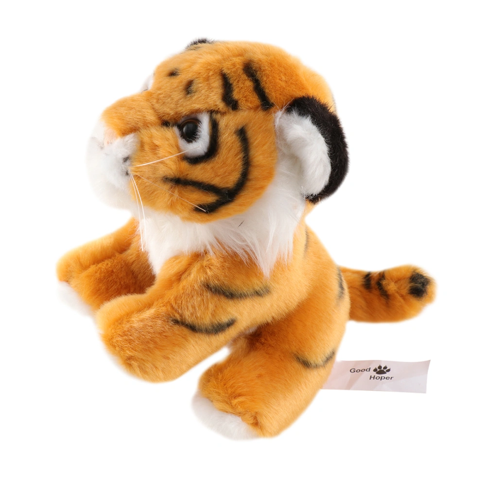 1pc 15cm Stuffed Doll Cartoon Simulation Plush Tiger Toy Peluche Doll for Kids