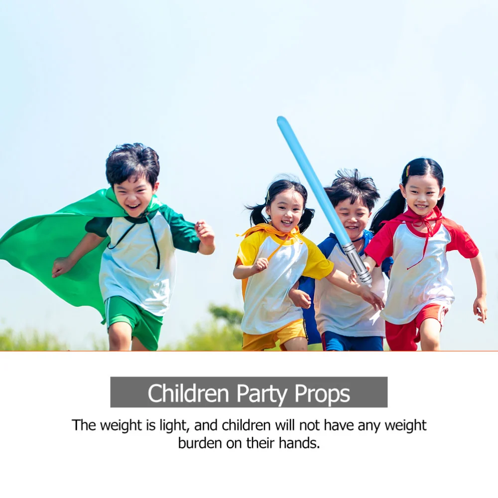 4pcs Party Inflatable Sword Toys Creative Inflatable Sword for Children