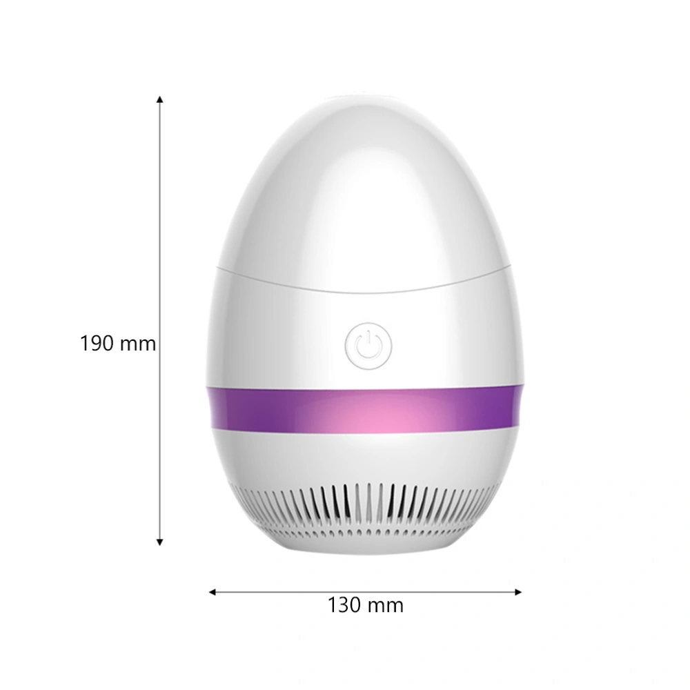 USB Mosquito Repellent Electronic Photocatalysis Mosquito Killer Lamp LED Physical Bug Trap (Purple)