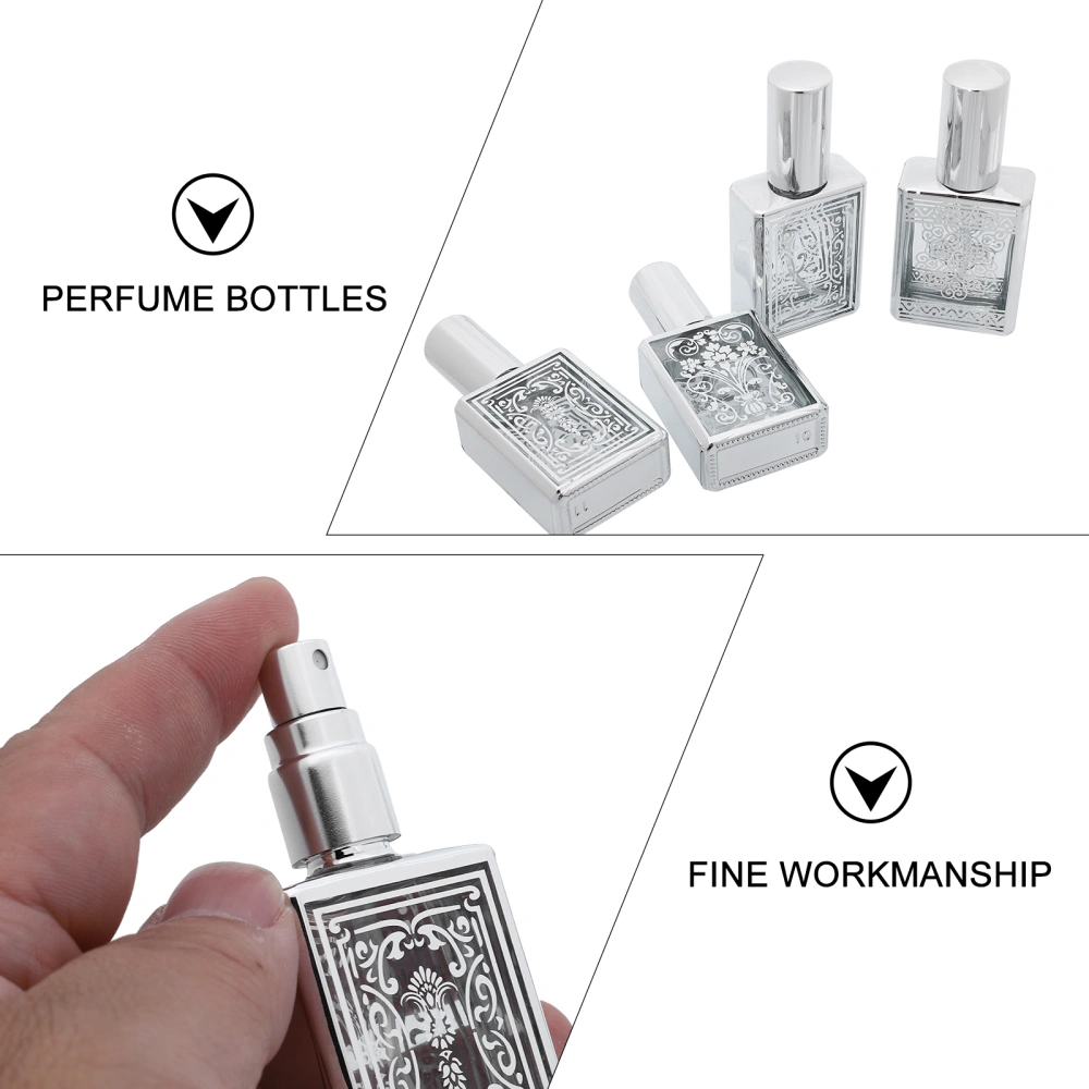 4PCS Exquisite Perfume Sub Bottle Makeup Water Spray Bottle Perfume Spray Bottle