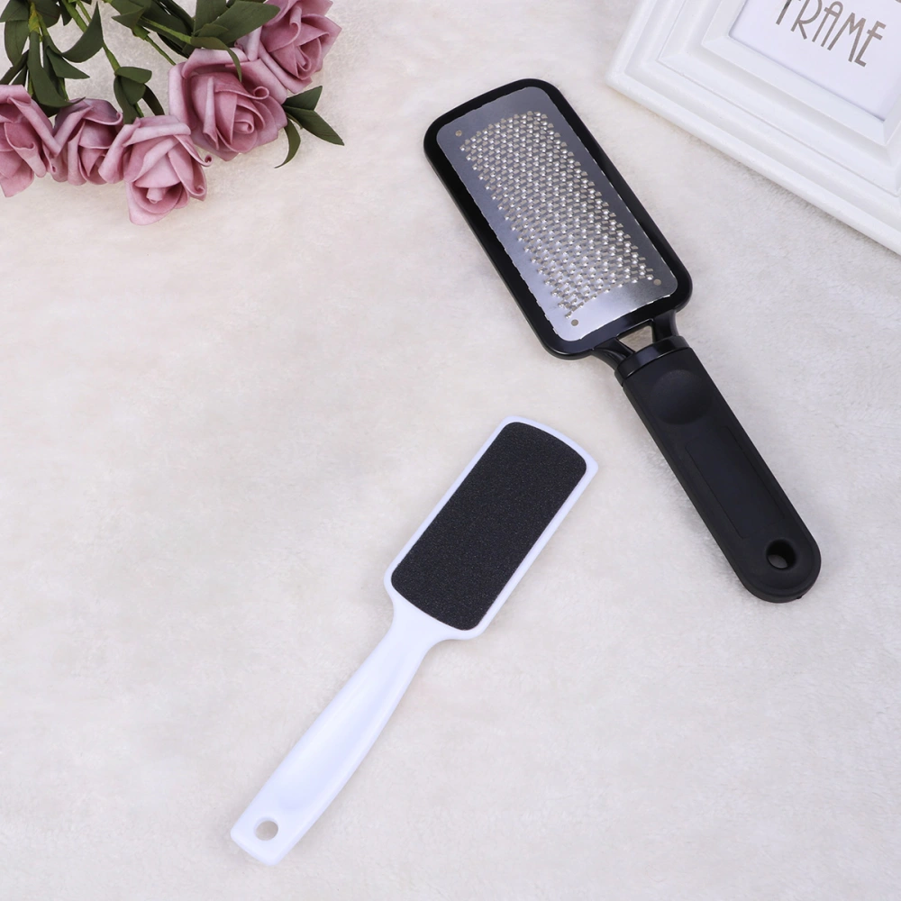 2PCS Professional Pedicure Rasp Foot File Cracked Skin Corns Callus Remover for Extra Smooth and Beauty Foot