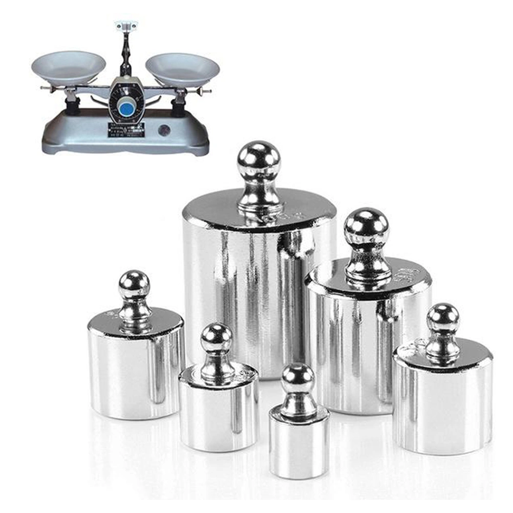 3PCS 50g Steel Calibration Weight Steel Digital Scale Balance for Digital Jewellery Scale Science (Silver)