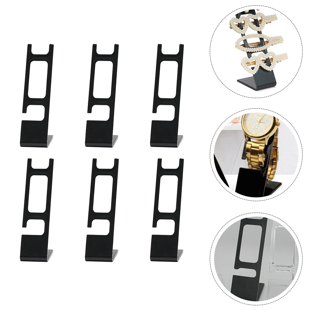 6pcs Watch Display Stands Practical Watch Holders Adornment Display Racks