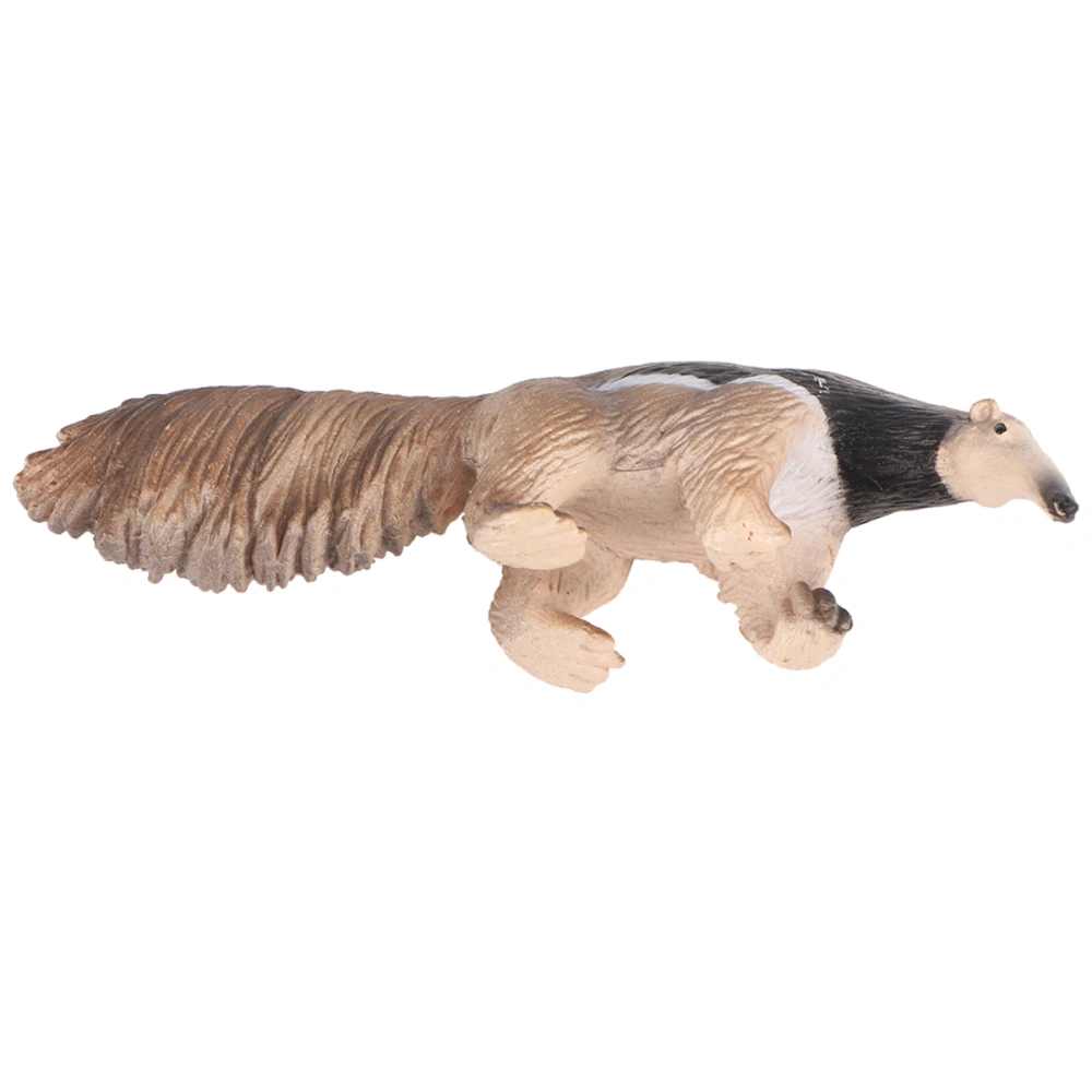 1pc Solid Toy Model Wild Animal Adornment Anteater Model Artificial Desktop Ornament Kids Cognitive Toy for Home