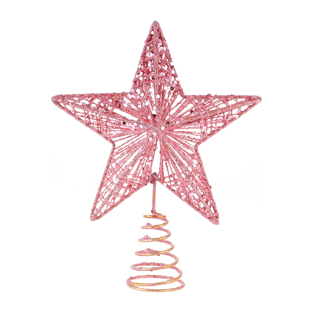 1Pc Exquisite Iron Art Christmas Tree Ornament Tree Star