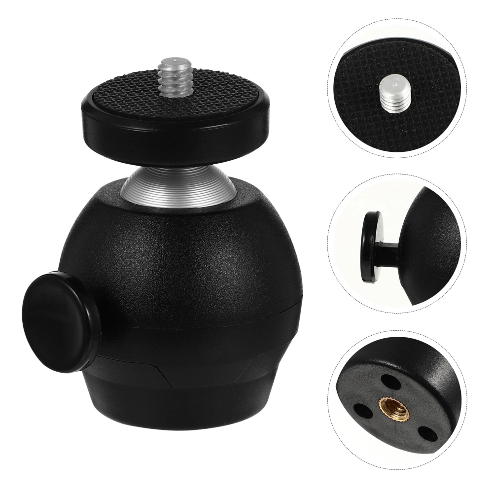 Camera Mount Adapter 1/4 inch Camera Holder Ball Head Selfie Stick Adapter