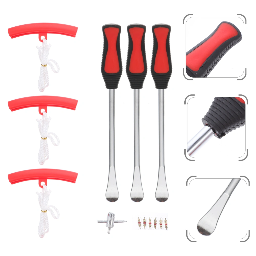 1 Set Motor Tire Repairing Tool Tire Repairing Tool Set Tire Changing Levers