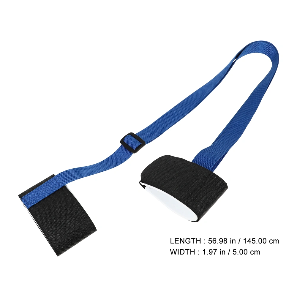 1PC Outdoor Skiing Hand-held Skis Shoulder Straps Ski Fixing Straps (Blue)