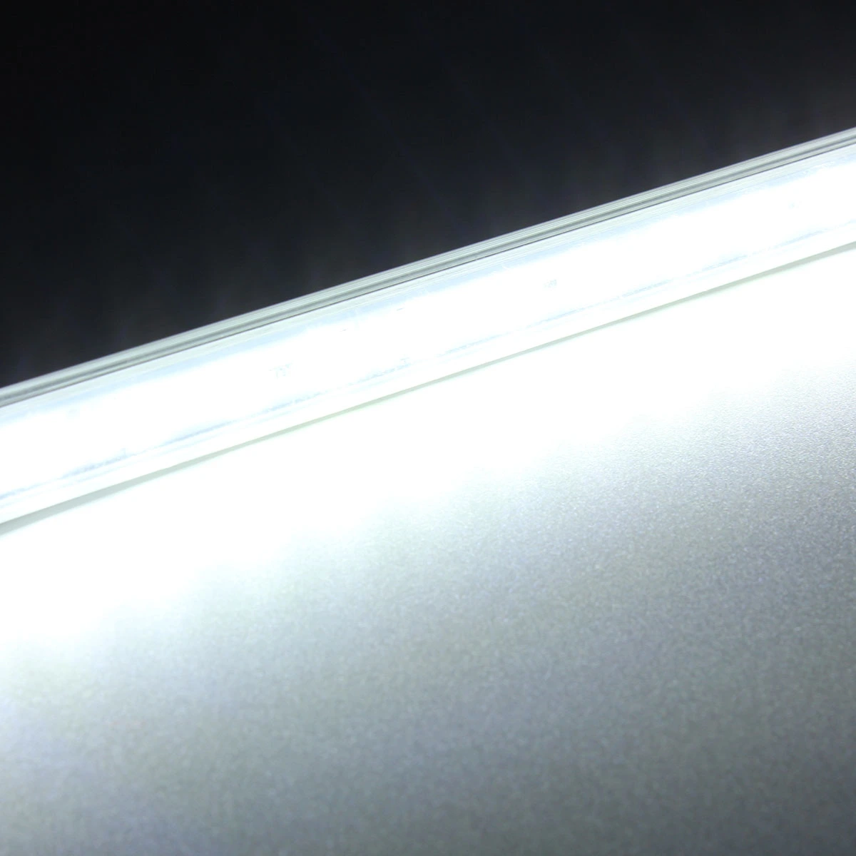 2pcs 12V 15 LED White Car Interior LED Light Strip Bar Lamp for Van Bus Caravan Lorry Camper Boat