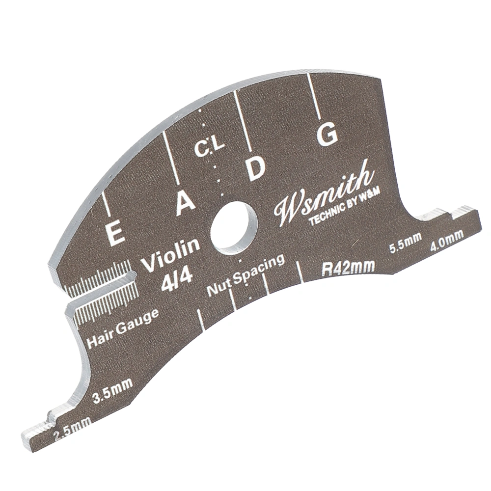 1Pc Practical Violin Bridge Practical Violin Part Useful Violin Accessory Black