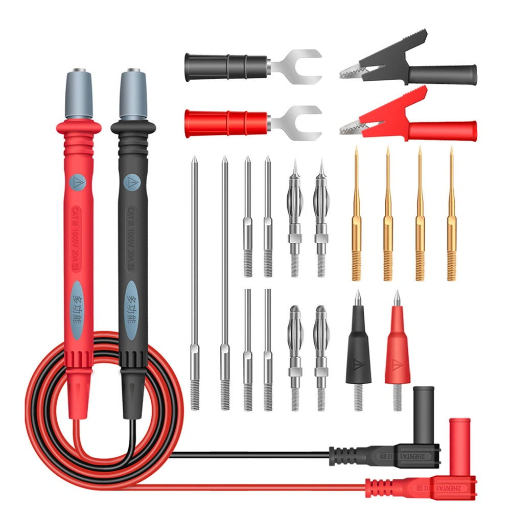 1 Set 22-in-1 Multimeter Leads Combination Test Cable Universal Meter Test Cable