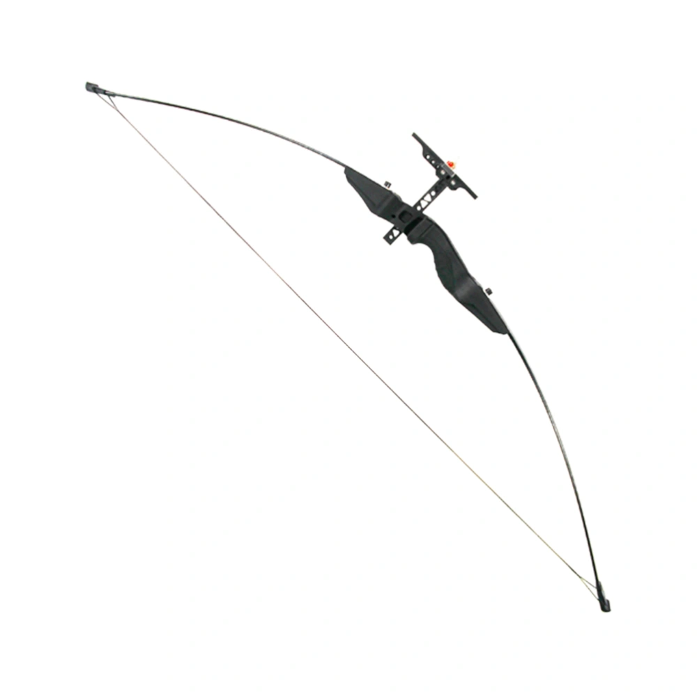 40lbs Take Down Sight Straight Pull Hunting Bow for Archery Outdoor Hunting Practice (Black)