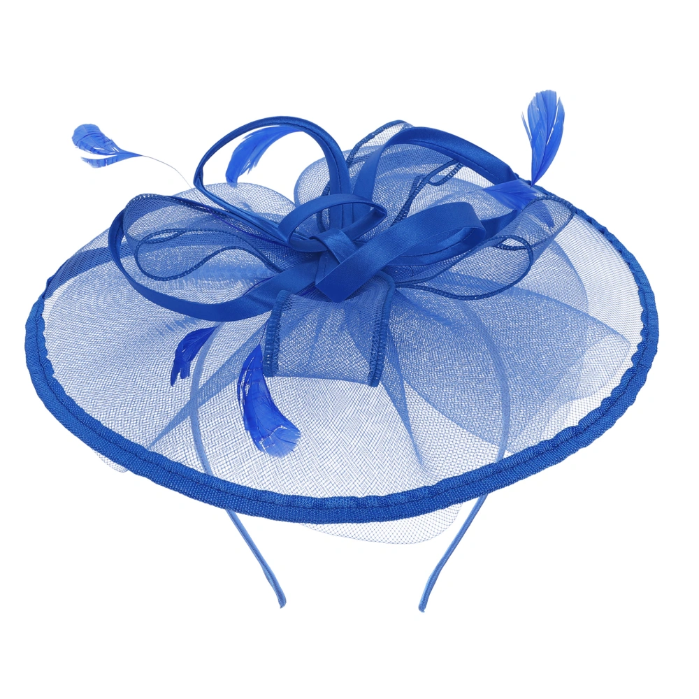 Fascinators Hats Quill Flowers Headband Hair Clip Hat for Women Tea Party