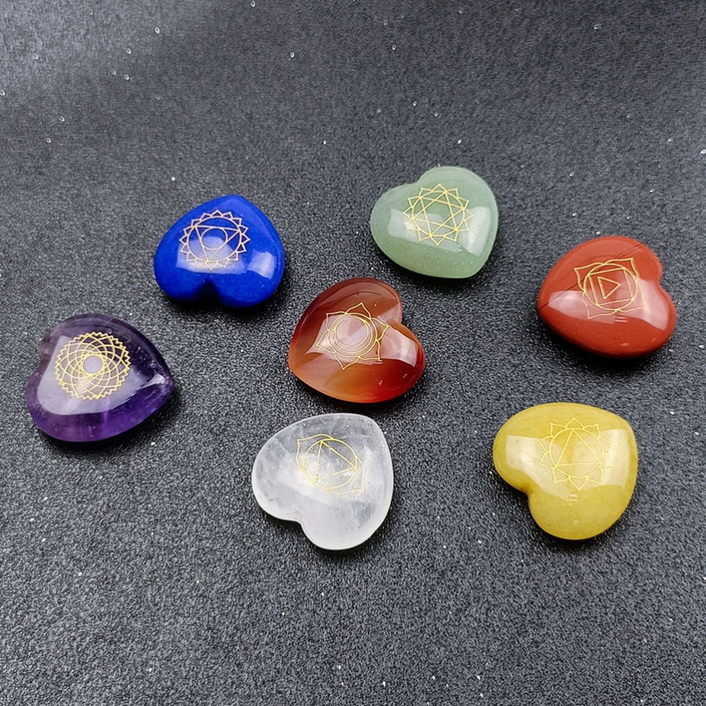 1 Set Energy Stones Therapy Massage Mental Relaxation Energy Stone Props