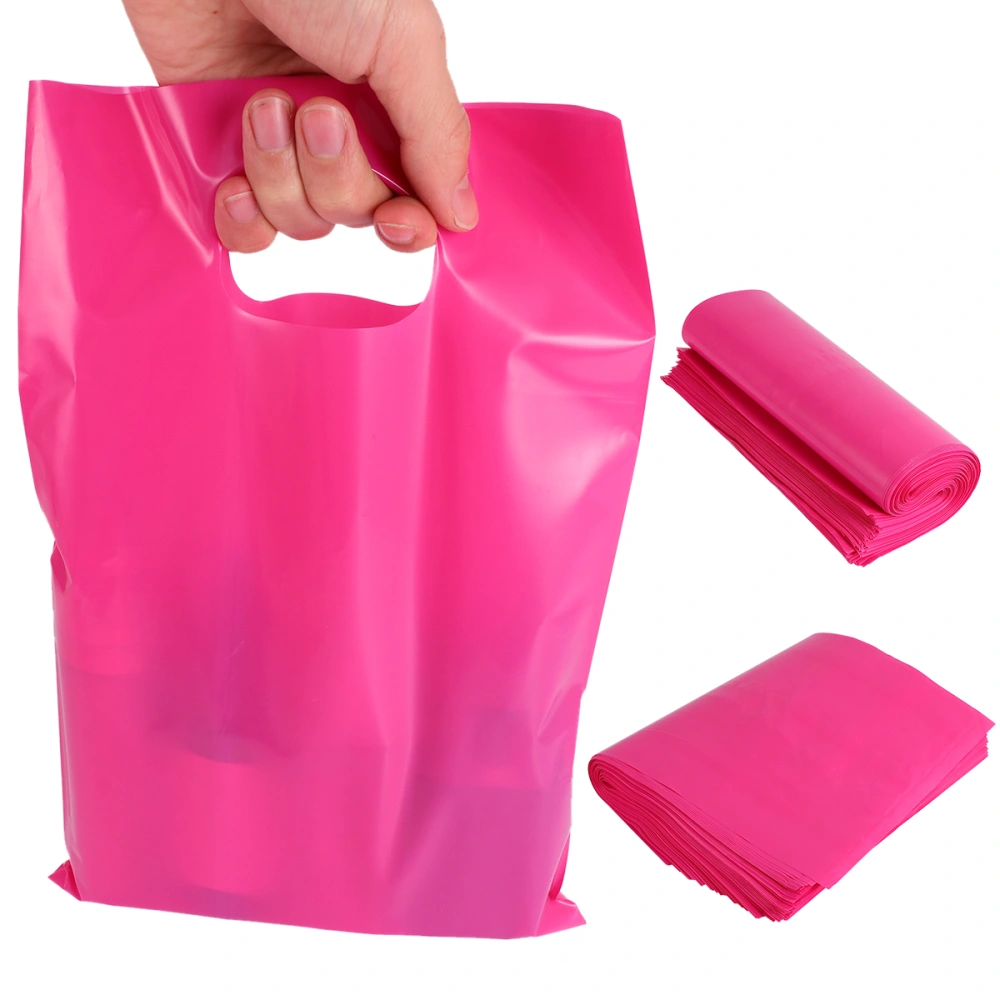 100PCS Party Bag Plastic Gift Candy Pouch Food Storage Bag Creative Flat Pocket