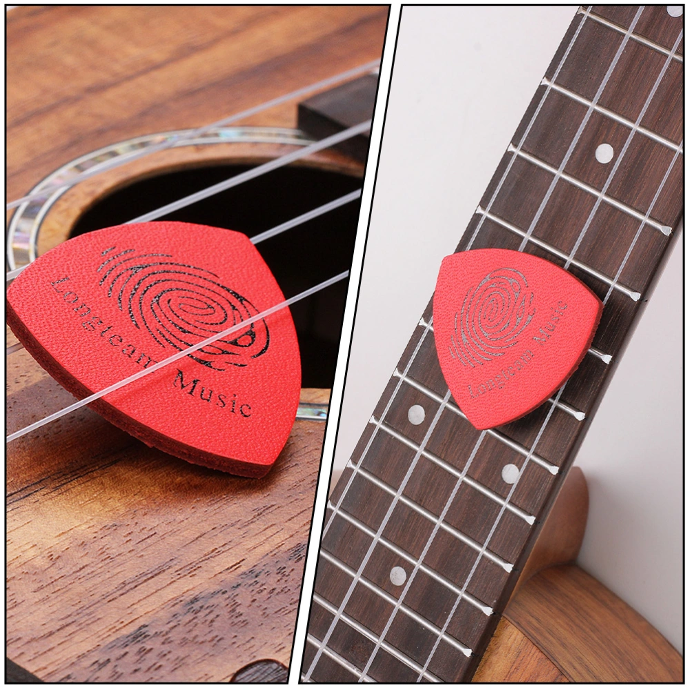 3 Pcs 1 Set Convenient Guitar Picks Practical Ukulele Picks with Paper Box