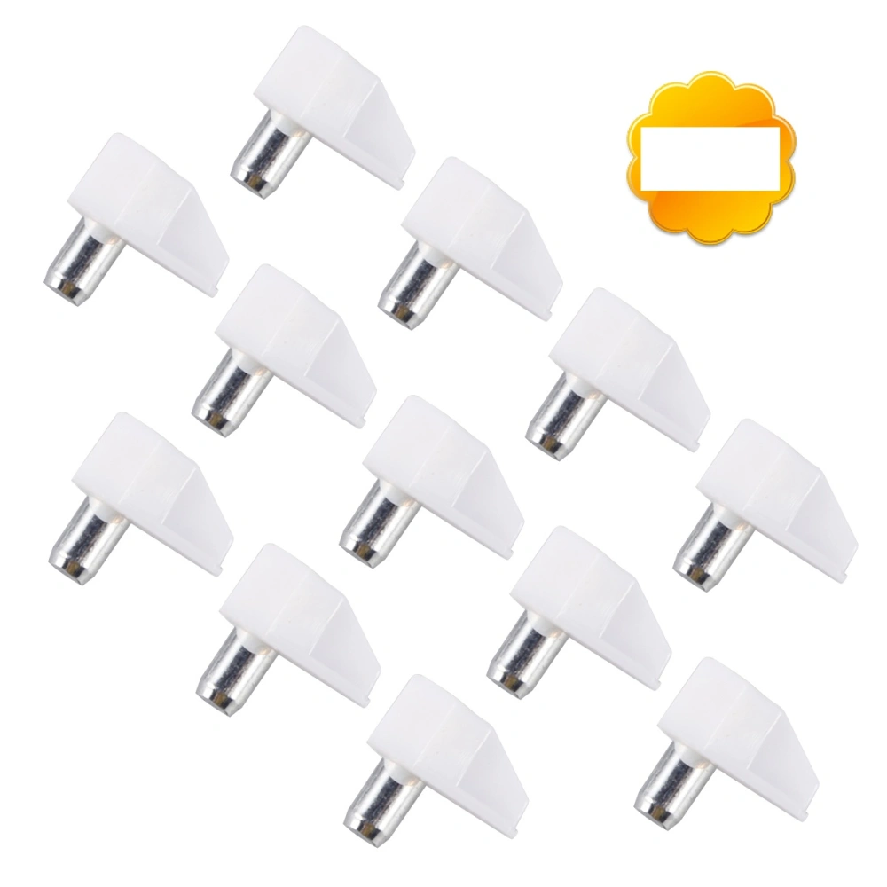 30PCS Heavy Duty Bracket-Style Shelf Support Shelf Pegs White