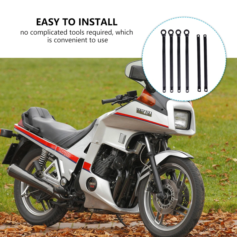 1 Set Motorcycle Side Bag Mounting Rack Practical Saddlebag Support Bars Bracket