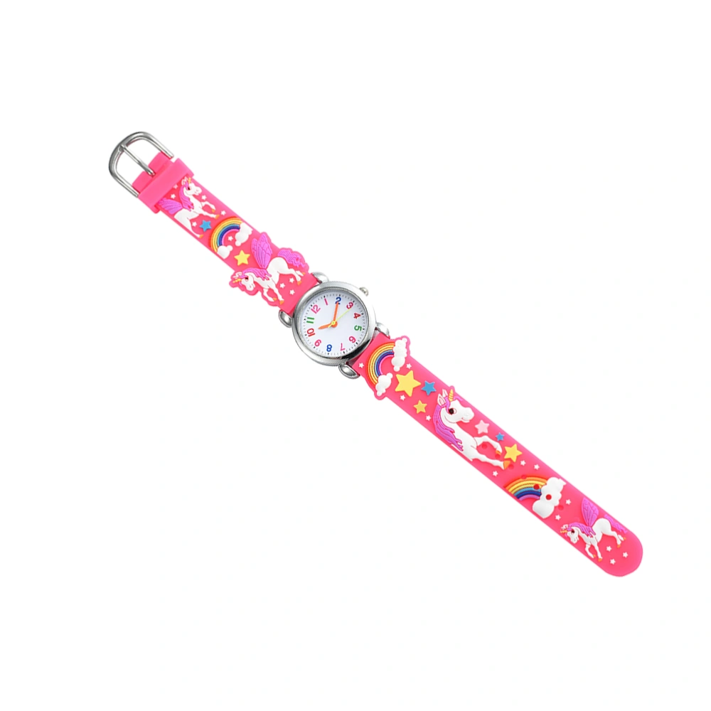 1pc Fashion Kids Decorative Watch Cartoon Pattern Wrist Watch Wrist Decor