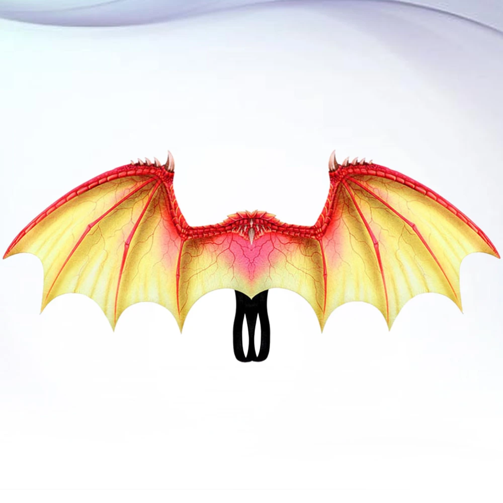 Festive Performance Non-woven Dragon Wings Creative Cosplay Wings Halloween Cosplay Party Props for Kids