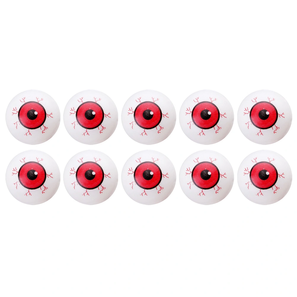 10pcs Plastic  Fake Eyes Halloween Eyeball Props Horror Toys Party Accessories